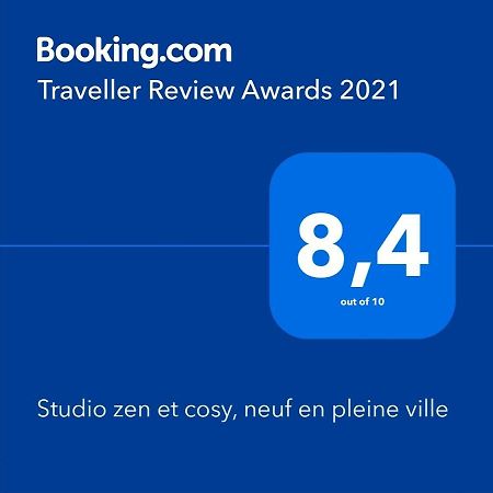 Studio zen et cosy, neuf en pleine ville Saint-Claude Esterno foto