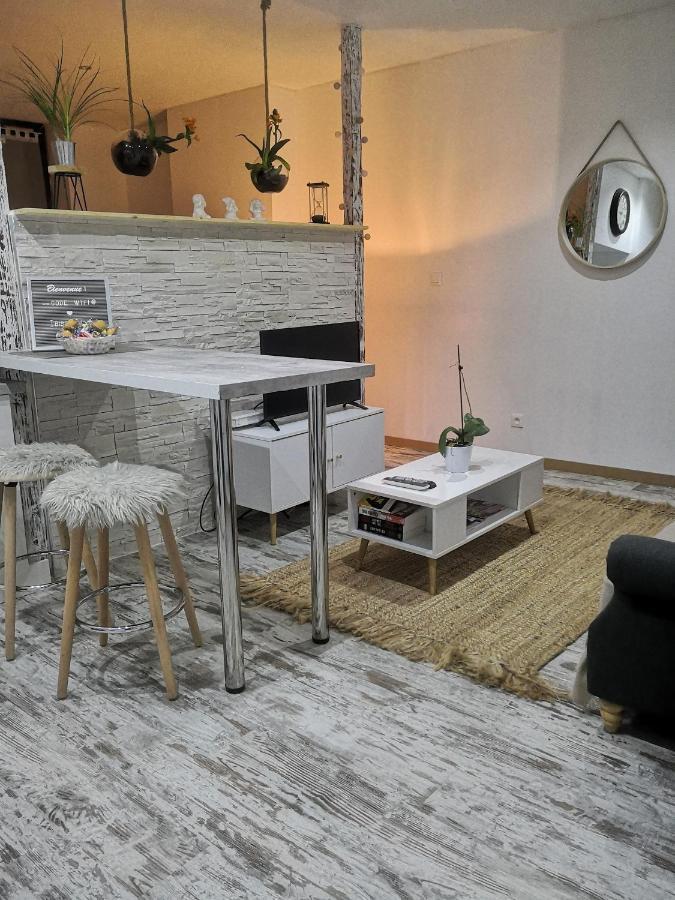 Studio zen et cosy, neuf en pleine ville Saint-Claude Esterno foto